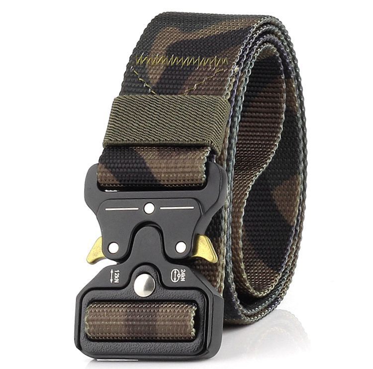 3.8cm Tactical belt Men's military fan Tactical belt Multi functional nylon outdoor training belt Logo can be ordered