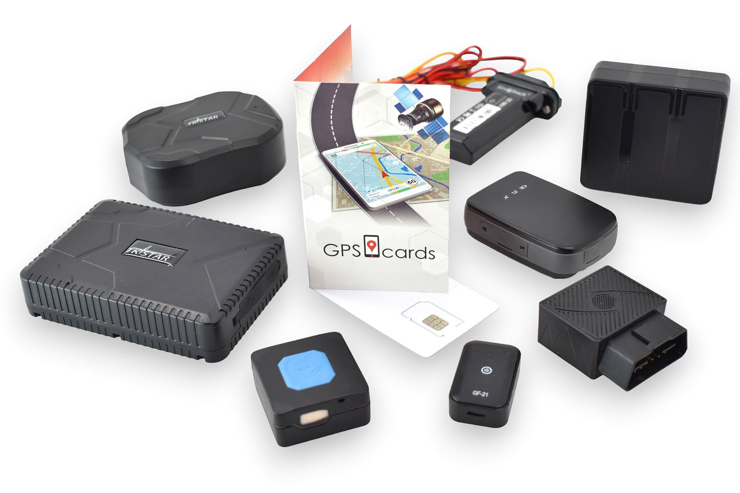 GPS cards works for Coban Vehicle GPS-103A with emergency alarms and tracking