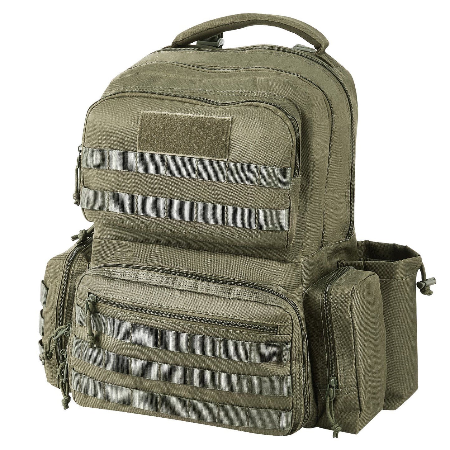 VEVOR Tactical Range Backpack for 6 Pistols Gun Backpack Green