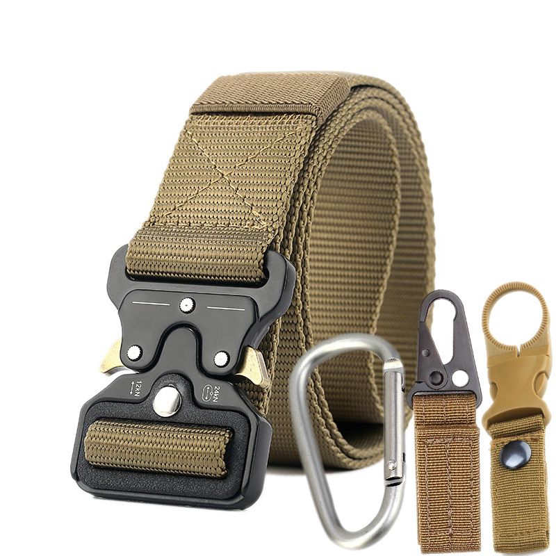 3.8cm Tactical belt Men's military fan Tactical belt Multi functional nylon outdoor training belt Logo can be ordered