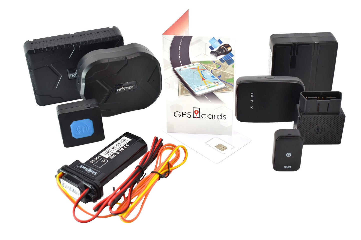 GPS cards works for Coban Vehicle GPS-103A with emergency alarms and tracking