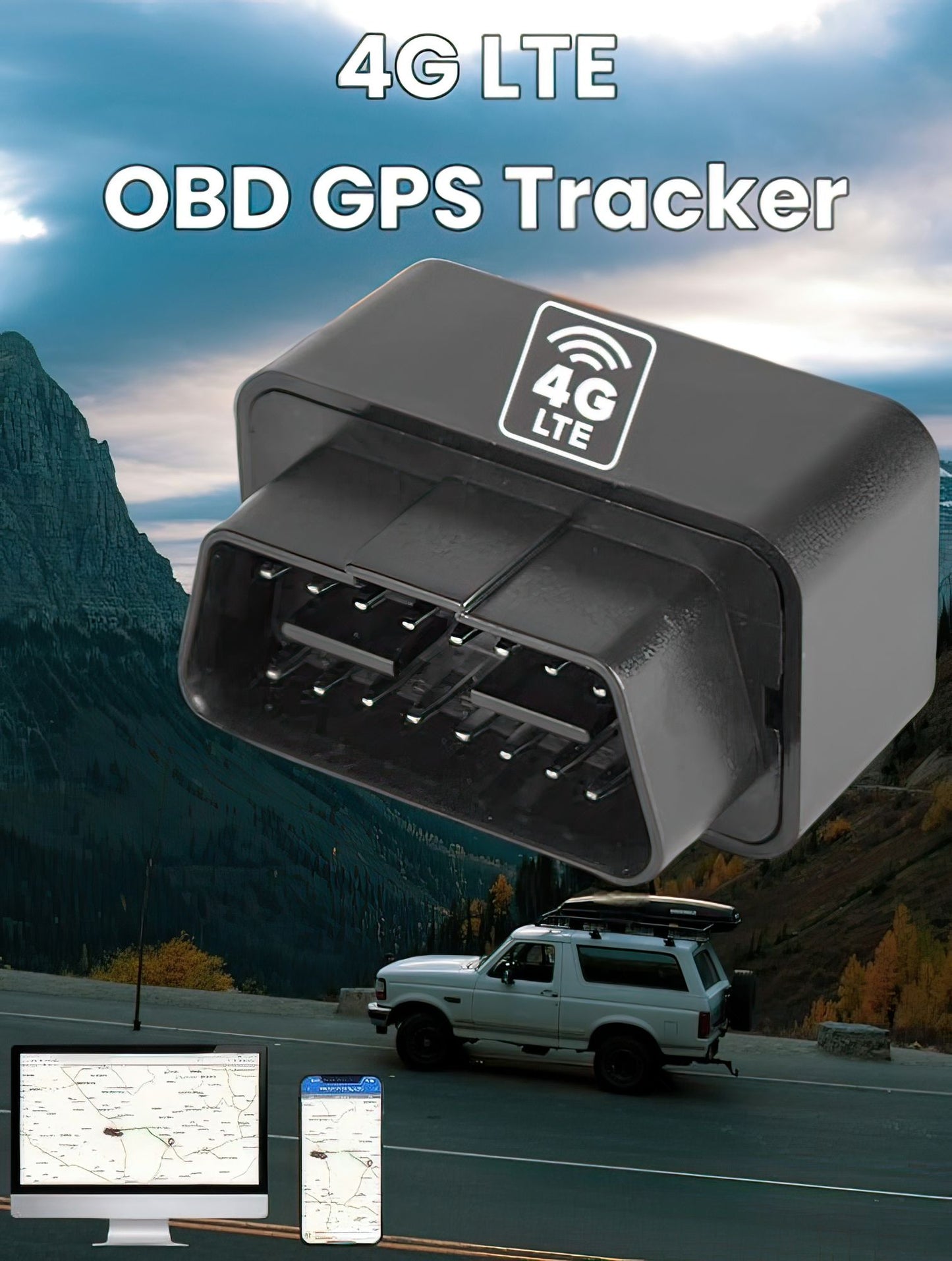 Caravan Wireless Surveillance Real Time GPS Tracking Device Military