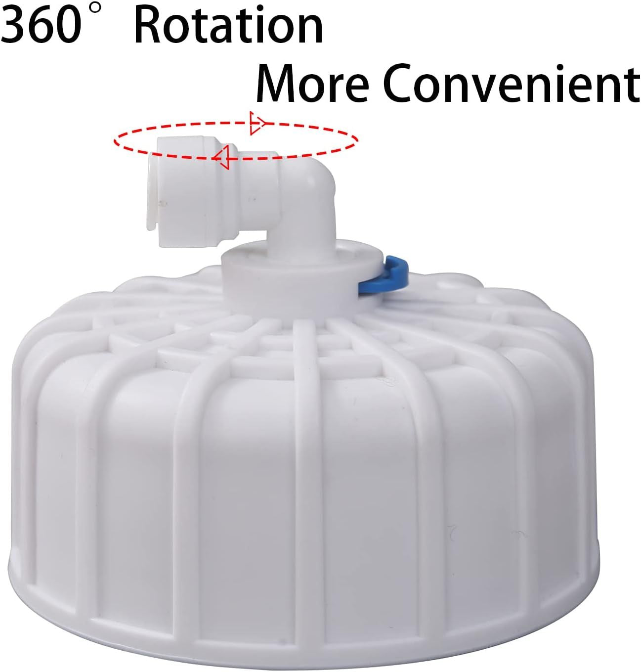 HUINING Reverse Osmosis Membrane 50/75/100/150/400/500GPD and RO Membrane Housing Kit with Quick Connector,Check Valve,Water Pipe,Wrench  for Residential Household Hospital Water Filtration System