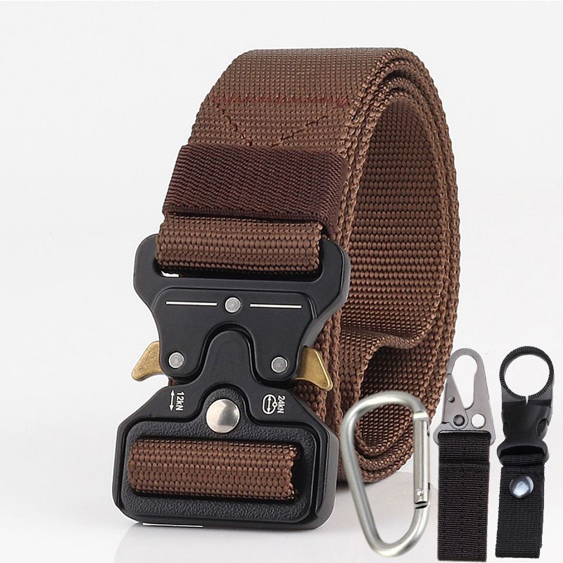 3.8cm Tactical belt Men's military fan Tactical belt Multi functional nylon outdoor training belt Logo can be ordered