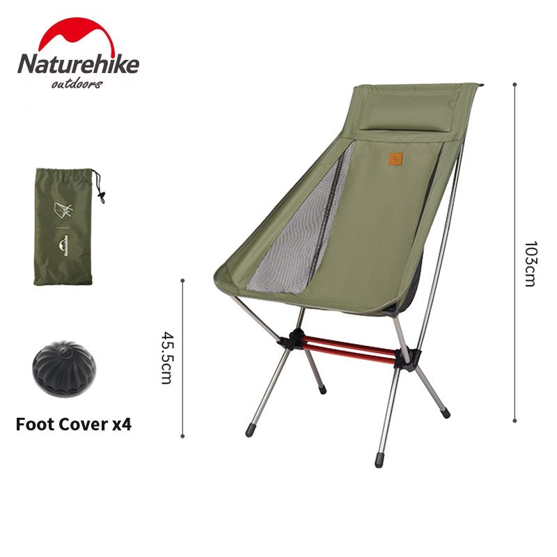 Naturehike Camping Chair Ultralight Portable Folding Chair Travel Backpacking Relax Chair Picnic Beach Outdoor Fishing Chair