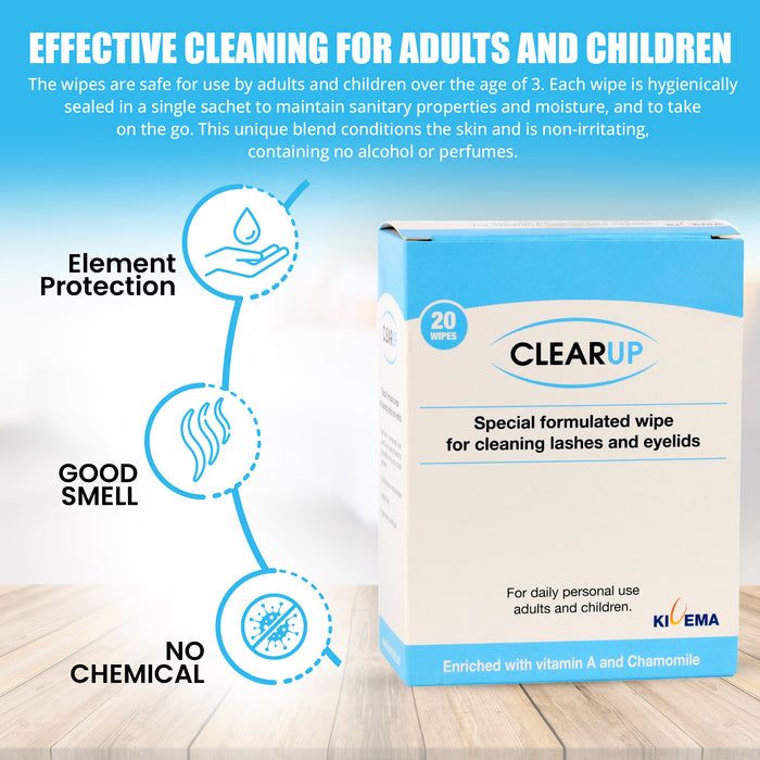 Cleaning Wipes for Dry Eyes