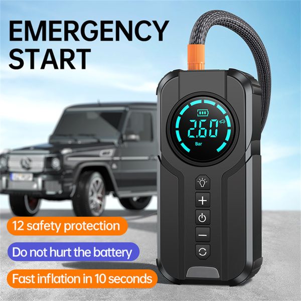 Dianbao Automotive Emergency Start Power Inflator Pump Integrated Multi Functional Portable Battery Ignition Starter