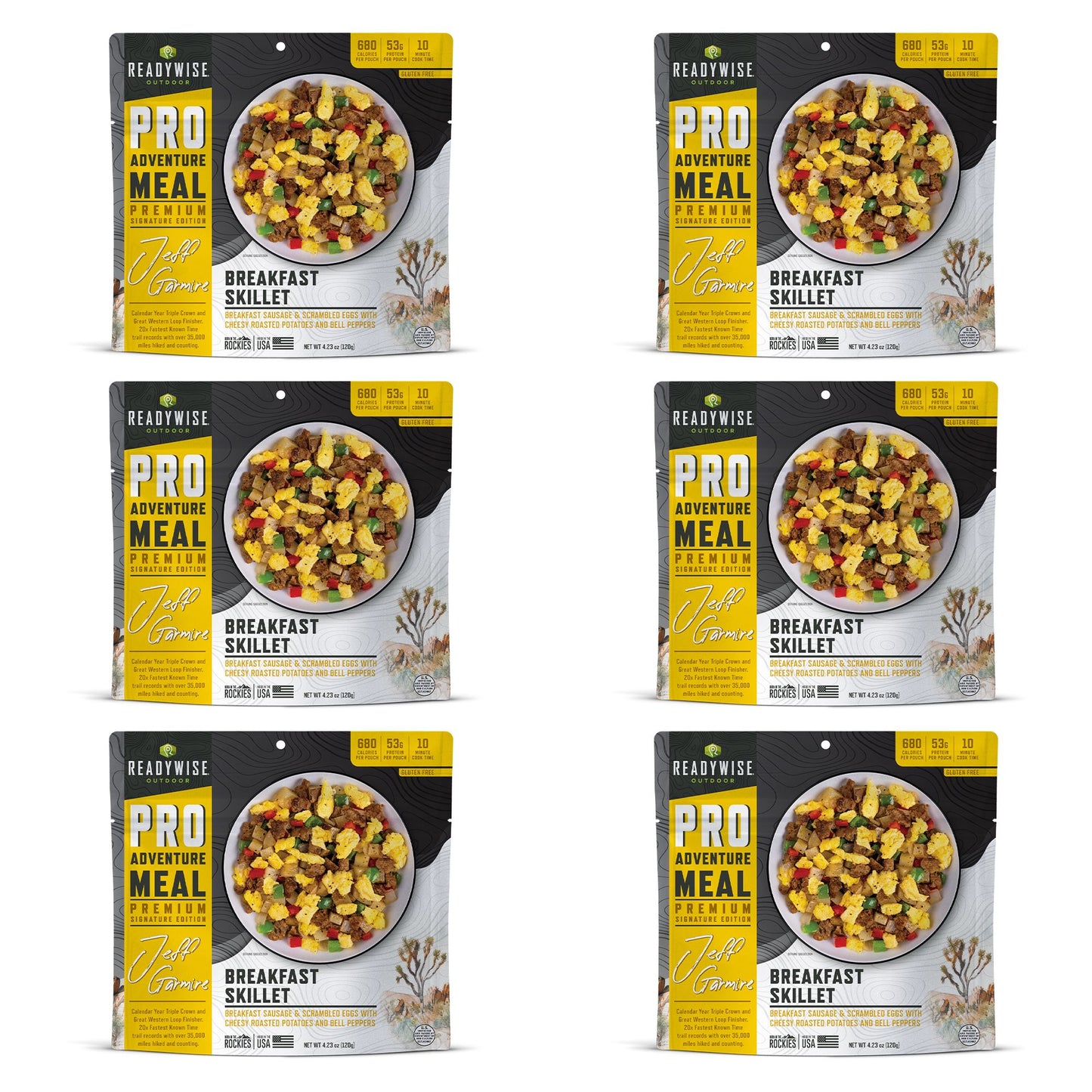 6 CT ReadyWise Pro Adventure Meal Breakfast Skillet