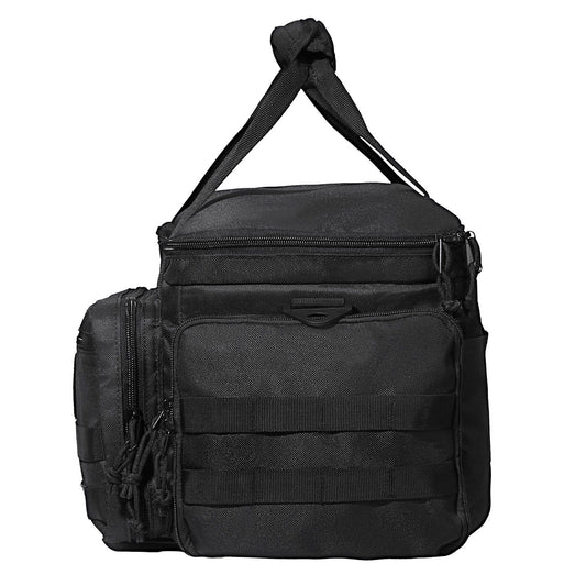 VEVOR Range Bag for 4 Pistols Tactical Gun Range Bag Single Shoulder Strip Black