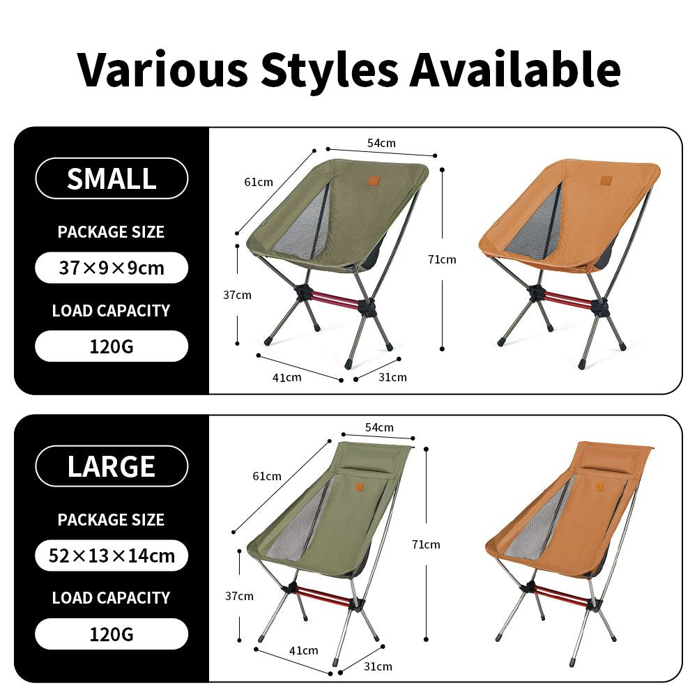 Naturehike Beach Chair High Fishing Chair Folding Chair Ultralight Camping Chair Portable Outdoor Chairs Picnic Travel Chair