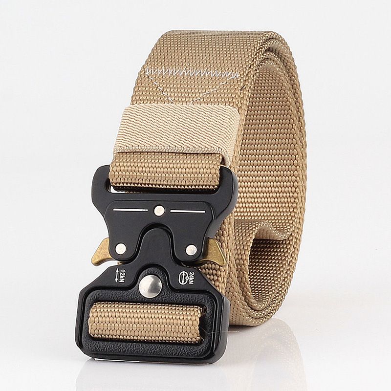 3.8cm Tactical belt Men's military fan Tactical belt Multi functional nylon outdoor training belt Logo can be ordered