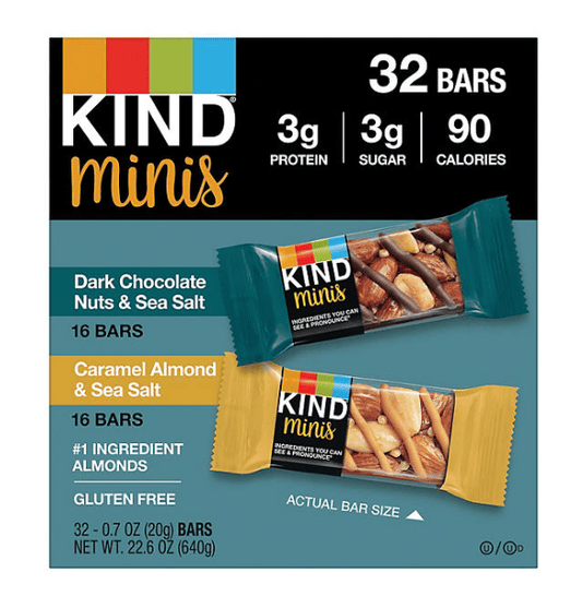 KIND Minis Variety Pack 32 pk.