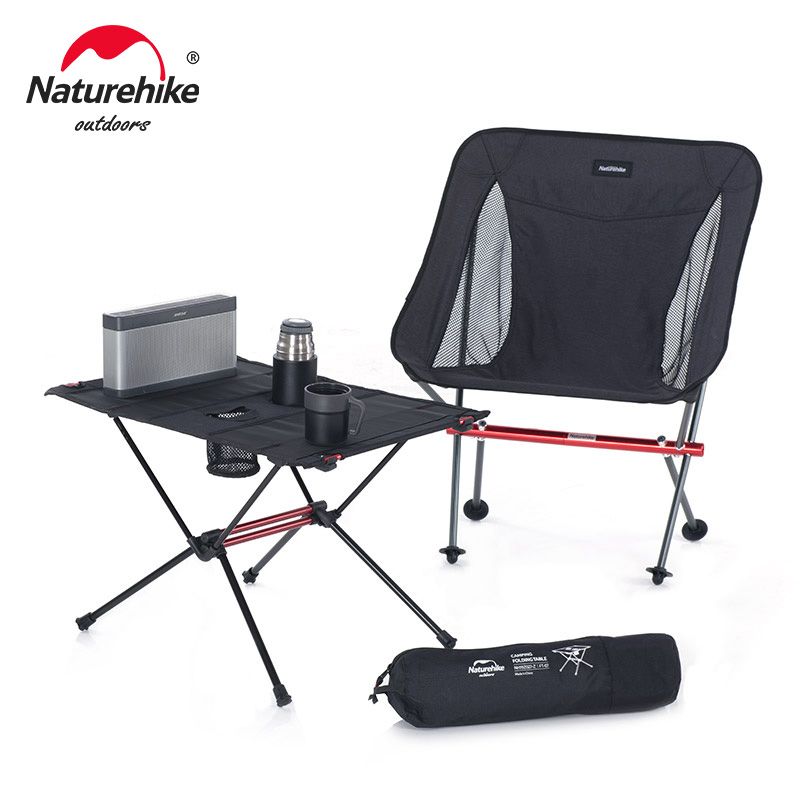 Naturehike Camping Table Folding Table Ultralight Portable Tourist Table Outdoor Foldable Picnic Table Camping Fishing Tables