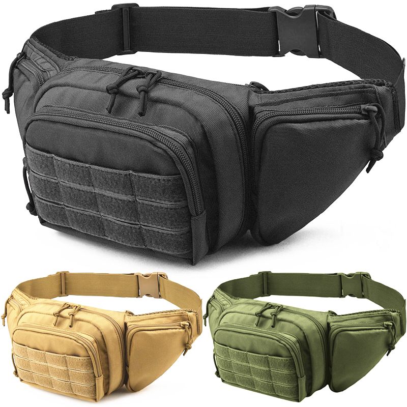 Tactical Waist Pack Nylon Bodypack Hiking Phone Pouch Outdoor Sports Army Military Hunting Climbing Camping Belt Cs Airsoft Bags