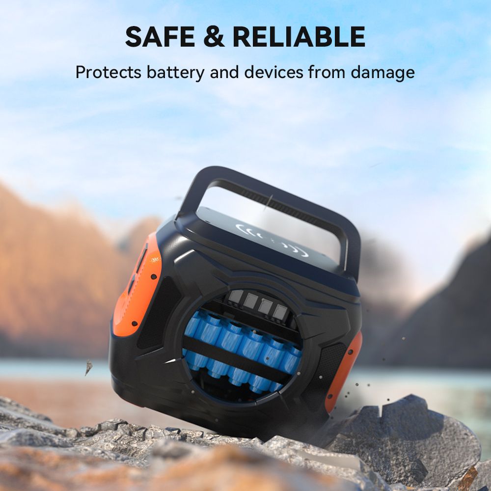 320W Portable Power Station;  Flashfish 292Wh 80000mAh Solar Generator Backup Power With LASHFISH 18V/60W Foldable Solar Panel;  Portable Solar Charger