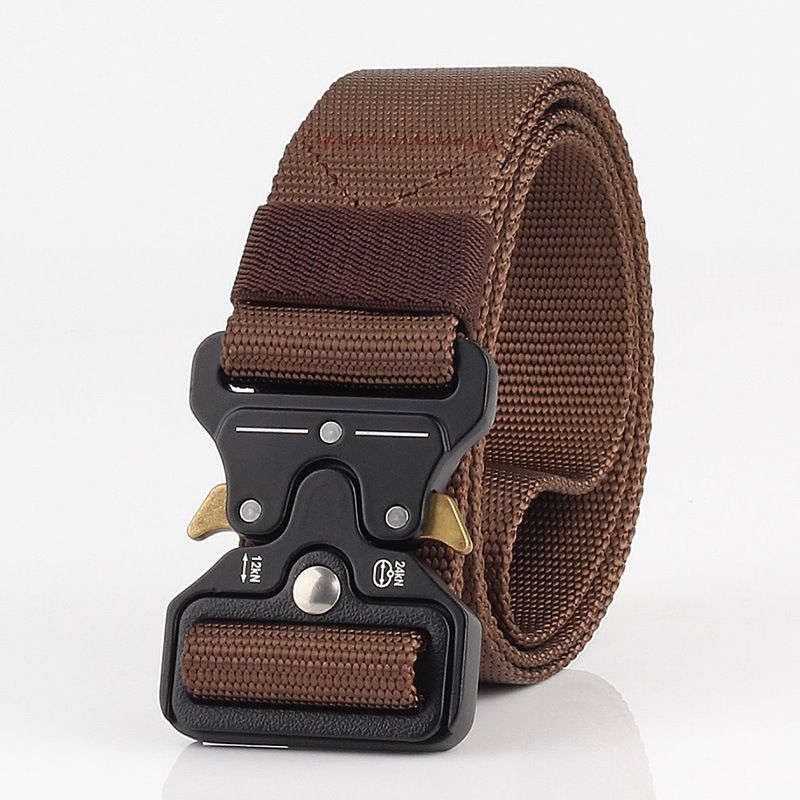 3.8cm Tactical belt Men's military fan Tactical belt Multi functional nylon outdoor training belt Logo can be ordered