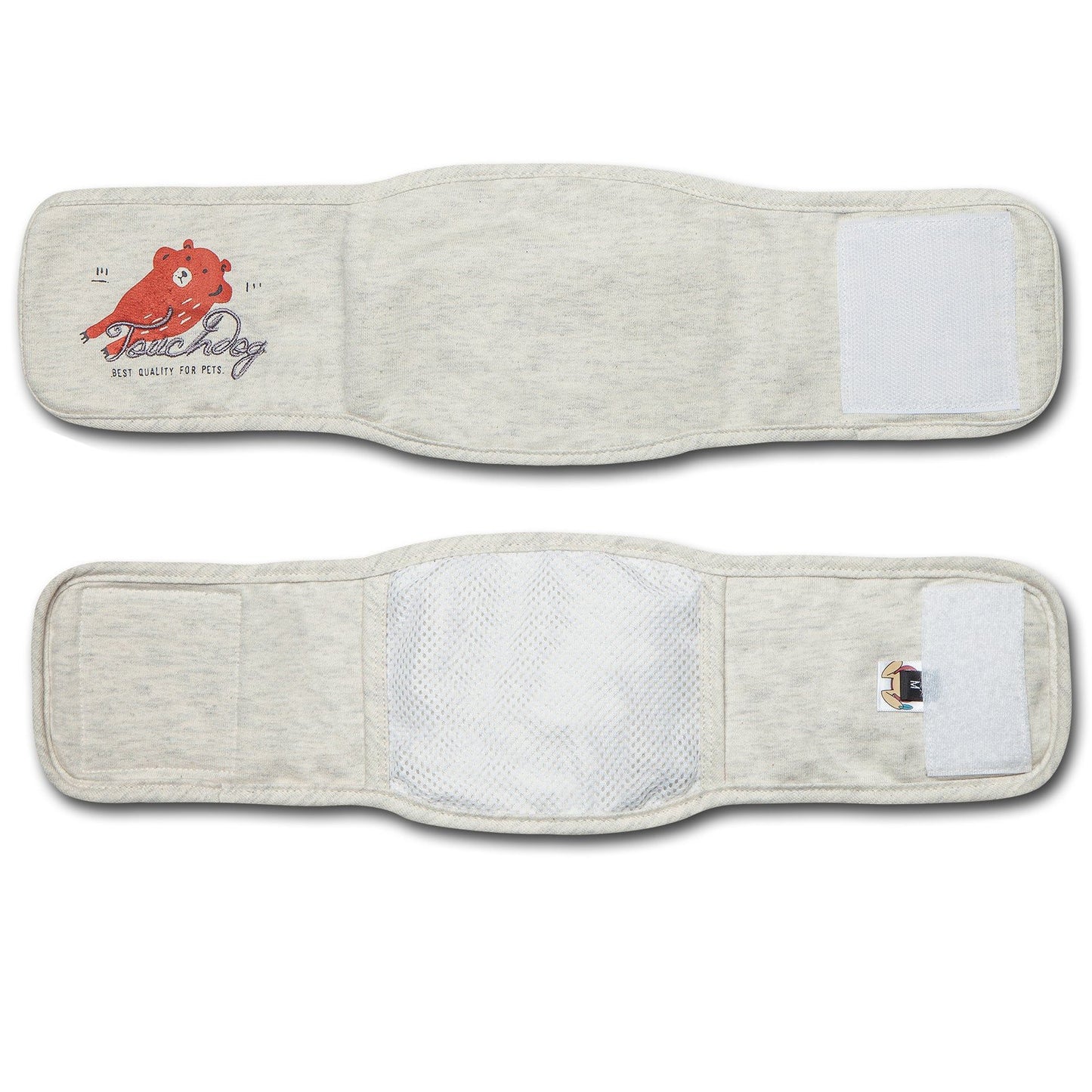 Touchdog Gauze-Aid Protective Dog Bandage and Calming Compression Sleeve