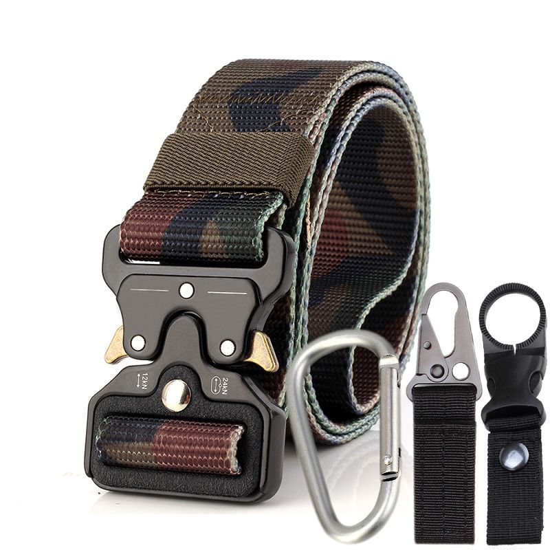 3.8cm Tactical belt Men's military fan Tactical belt Multi functional nylon outdoor training belt Logo can be ordered