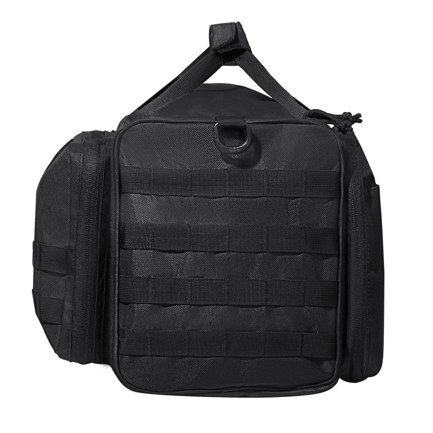 VEVOR Range Bag for 3 Pistols Tactical Gun Range Bag Single Shoulder Strip Black