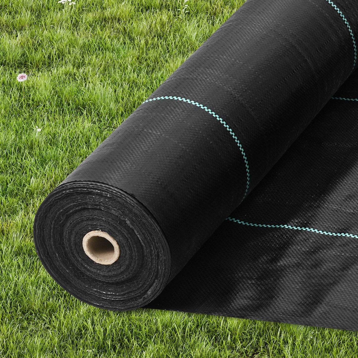 VEVOR Weed Barrier Landscape Fabric 4*250FT Heavy Duty Woven PP Weed Control Mat