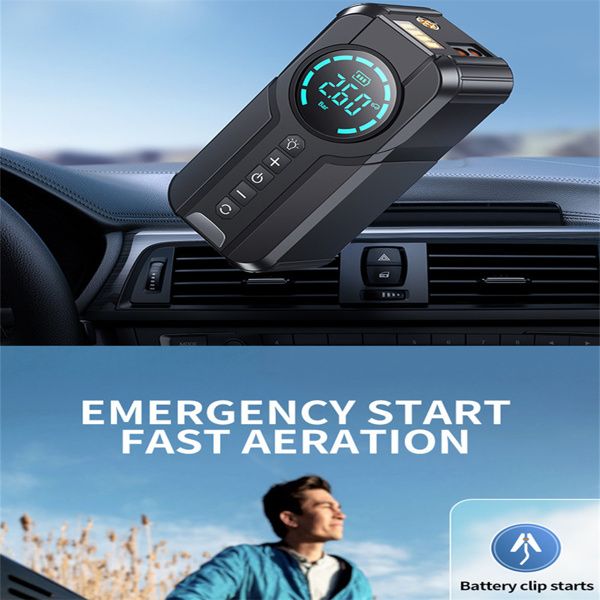 Dianbao Automotive Emergency Start Power Inflator Pump Integrated Multi Functional Portable Battery Ignition Starter