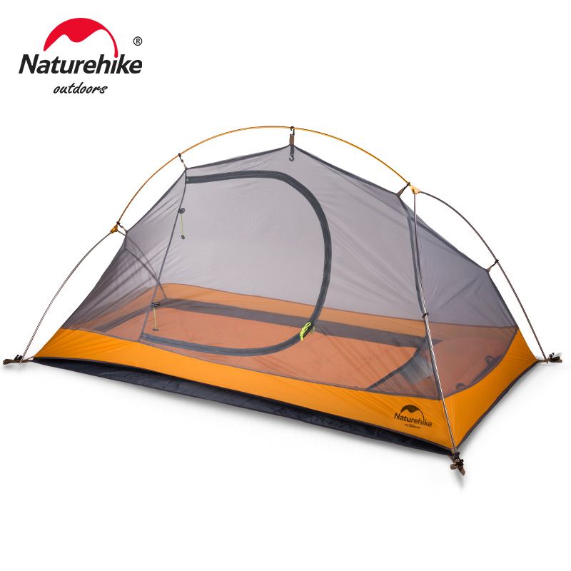 Naturehike Cycling Backpack Tent Ultralight 20D/210T For 1 Person Camping Tent NH18A095-D