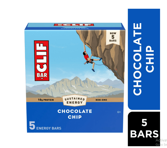 CLIF BAR Chocolate Chip 5pk 9ct Case