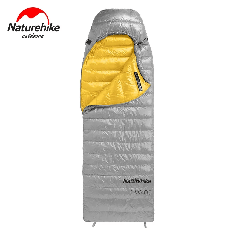 Naturehike Goose Down Sleeping Bag CW400 Waterproof Sleeping Bags Envelope Backpacking Traveling Hiking Camping Sleeping Bag