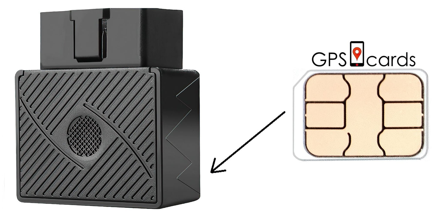 SIM card for Coban GPS-103A works for Real-Time Track with Emergency Alarm system