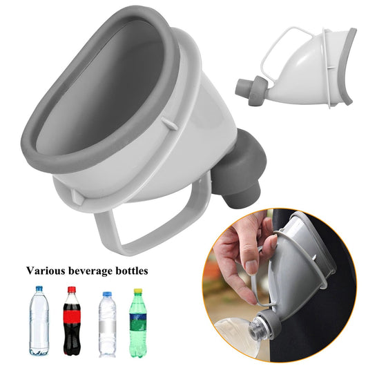 Unisex Potty Pee Funnel Adult Emergency Urinal Device Portable Male Female Toilet