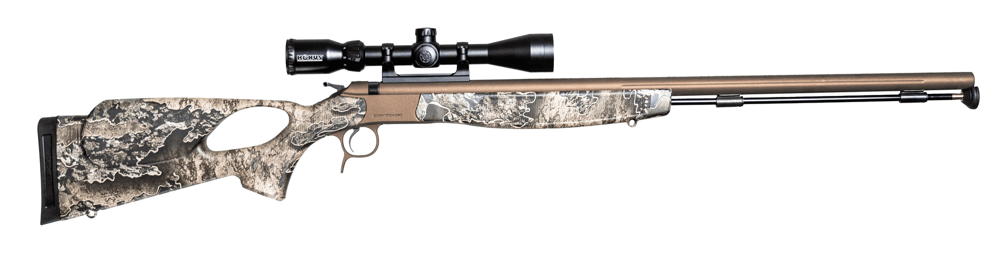 OPTIMA V2/LR .50CAL BRN/RT PKG